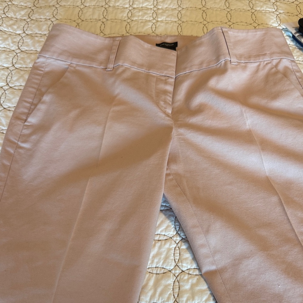 Ann Taylor Factory Light Pink Ankle Trousers